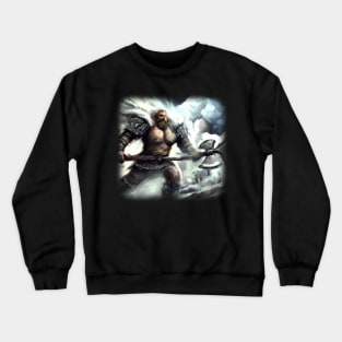 Viking warrior going to war Crewneck Sweatshirt